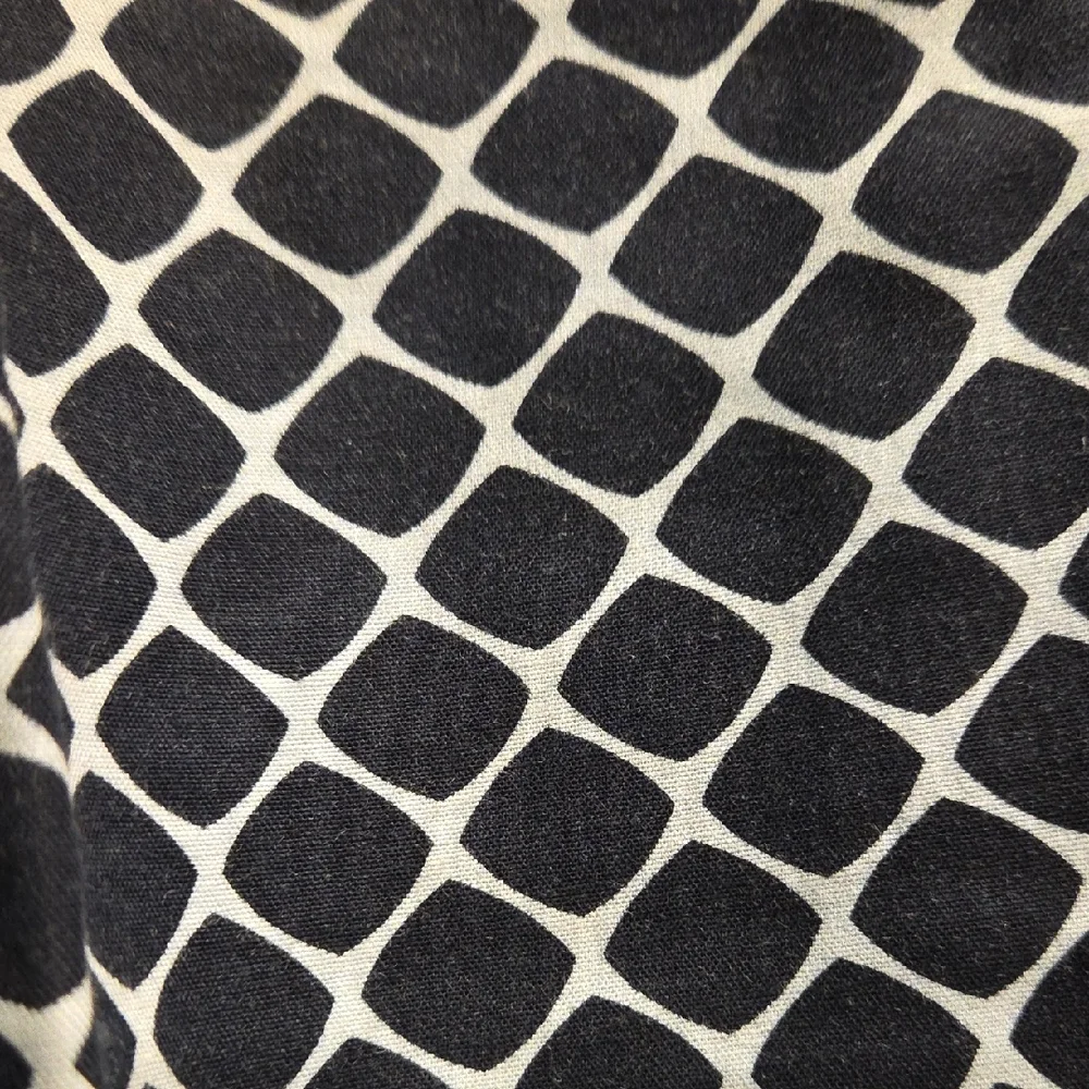 Dalia Collection Blue and White Geometric Pants - Picture 3 of 3